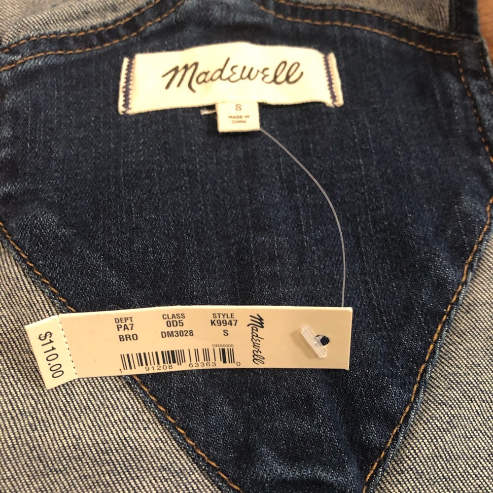 NWT Madewell Roadtripper Overalls - Picture 5 of 8